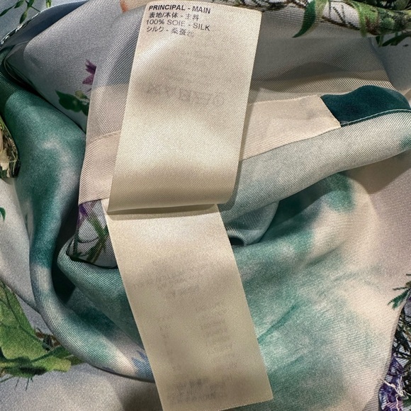 Louis Vuitton Virgil Abloh Light Blue Floral Silk SS20 Button Up Shirt - Picture 16 of 16